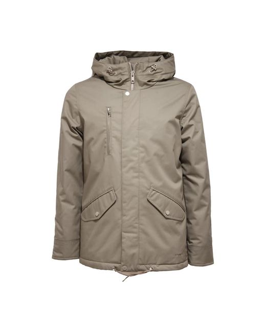 Elvine Gray Light Jackets for men