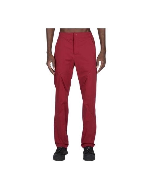 Post Archive Faction PAF Cotton-blend shell hose in Red für Herren