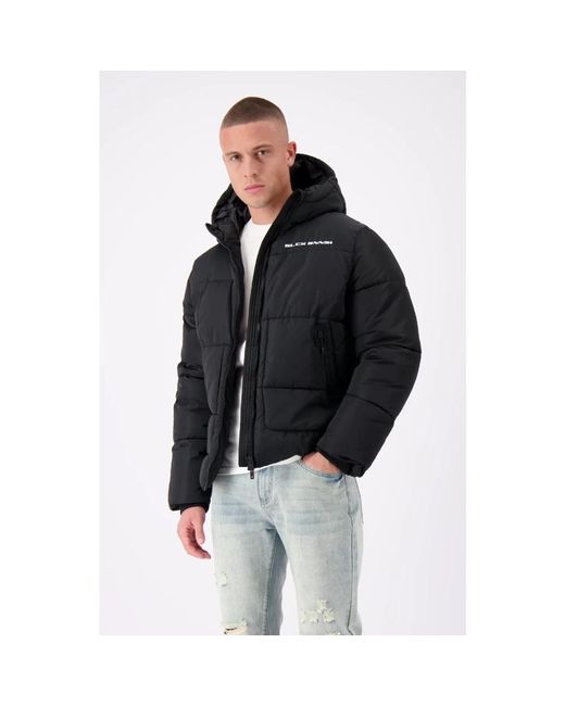 BLACK BANANAS Black Winter Jackets for men
