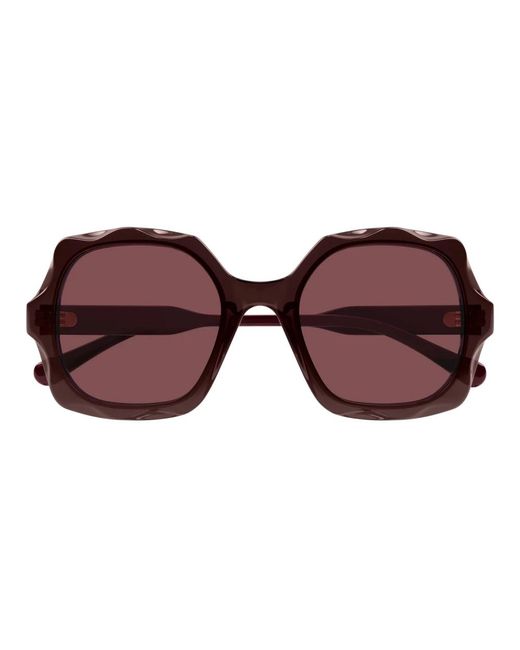 Accessories > sunglasses Chloé en coloris Brown