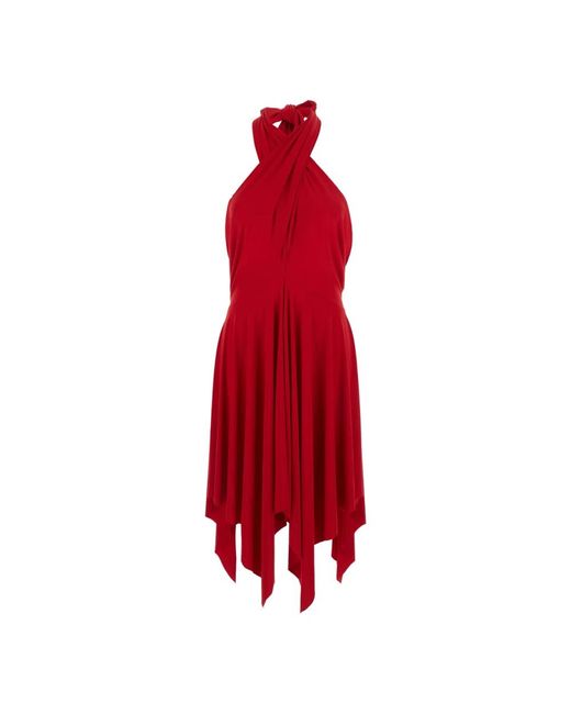 Short Dresses di Norma Kamali in Red