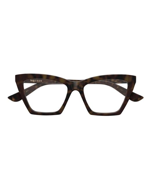 McQueen Black Glasses