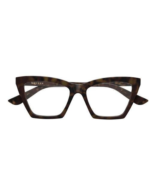 McQueen Black Glasses