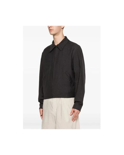 Light Jackets Lemaire de hombre de color Black