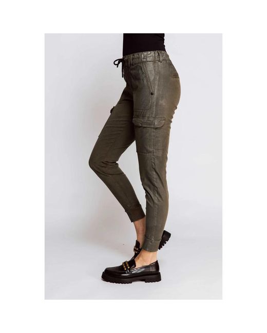 Zhrill Black Cargo trousers daisey