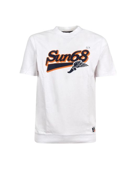 T-Shirts Sun 68 de hombre de color White