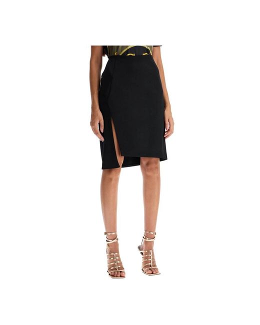 Versace Short Skirts in het Black