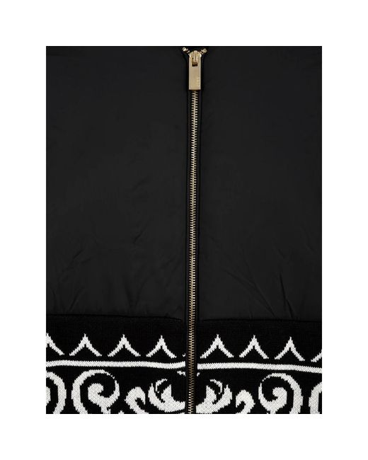 Akep Jassen ,Zwart ,Zwarte Gewatteerde Jas Model Gbkd 07302 in het Black