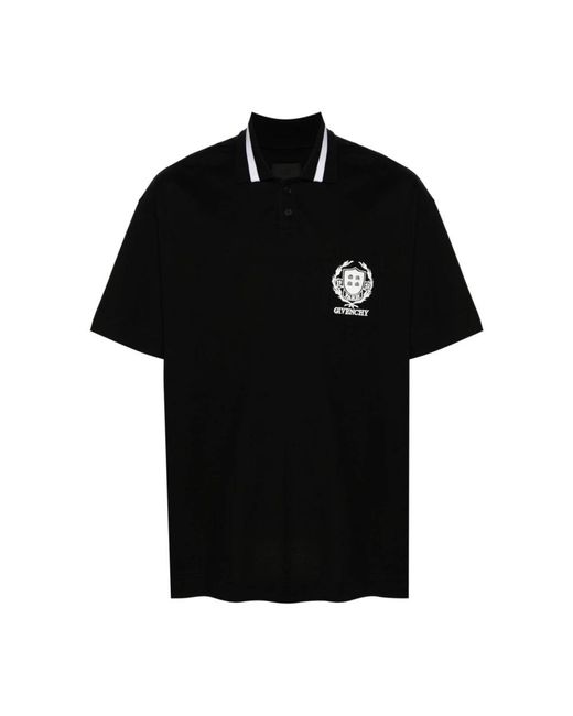 Givenchy Black Polo Shirts for men