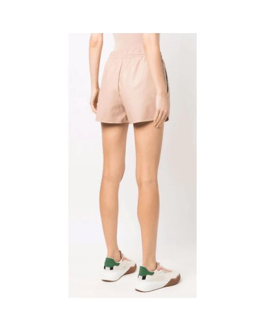Stella McCartney Natural Short Shorts