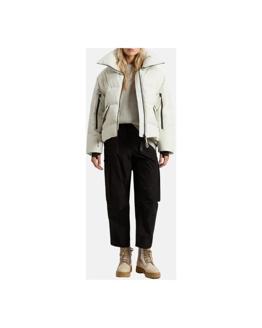Woolrich Jassen ,Leer Gtx Jacket in het Gray