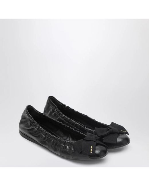 Prada Black Ballerine