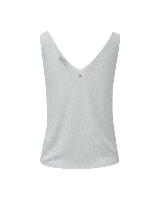 Salsa Jeans Gray Sleeveless Tops
