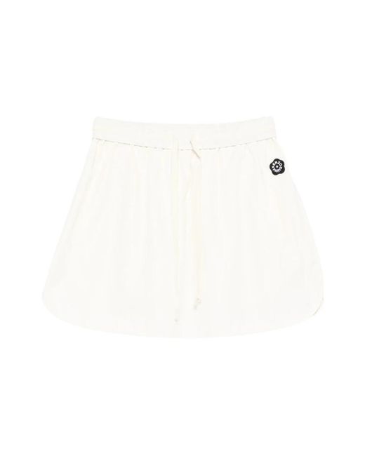 KENZO White Short Shorts
