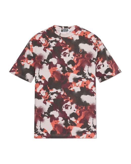 A Bathing Ape Pink T-Shirts for men
