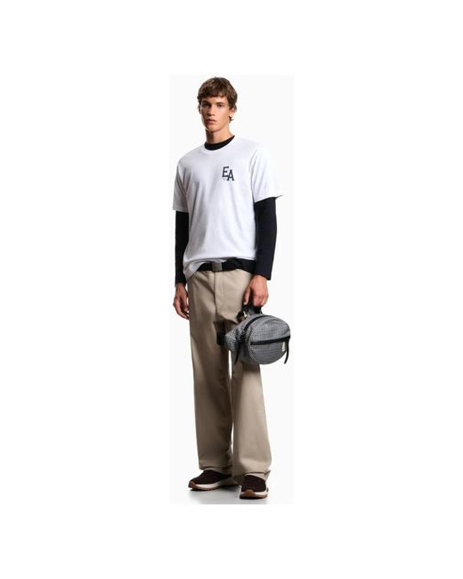 Emporio Armani White T-Shirts for men