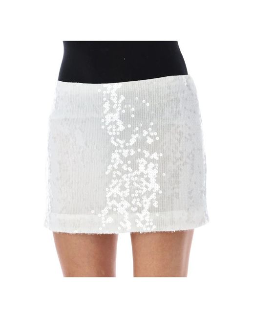 Dolce & Gabbana White Short Skirts