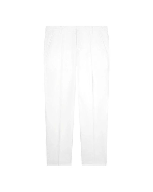 Dondup White Chinos for men