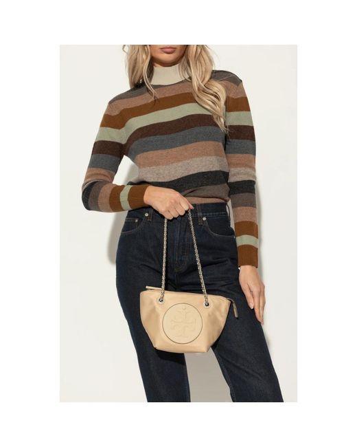 Tory Burch Natural Schultertasche Ella Klein