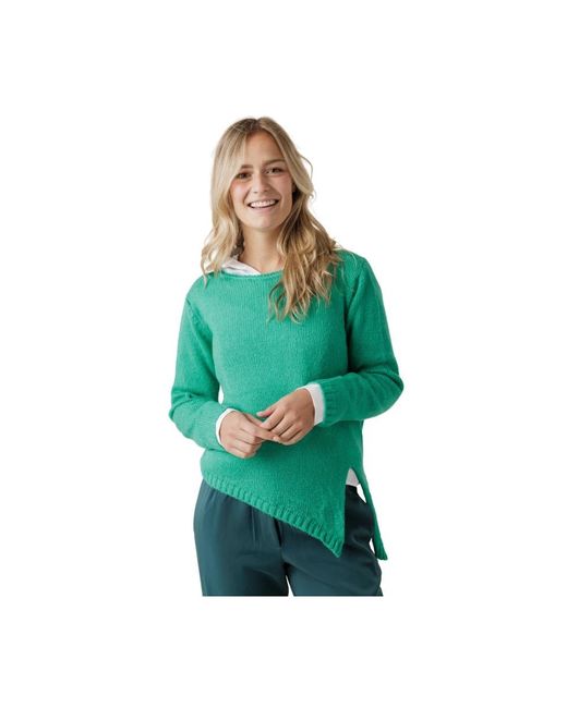La Fee Maraboutee Green Round-Neck Knitwear