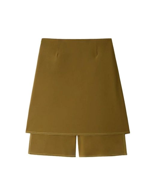 Skirts > short skirts Sunnei en coloris Green