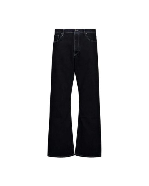 Off-White c/o Virgil Abloh Black Straight Fit Jeans for men
