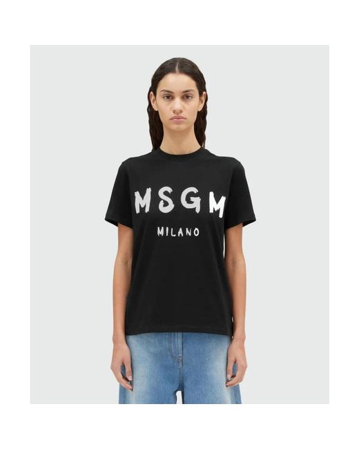 T-Shirts MSGM en coloris Black