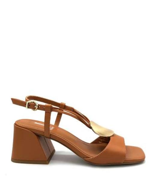 High Heel Sandals Jeannot de color Brown
