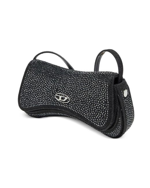 DIESEL Black Shoulder Bags