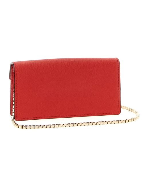 Valextra Red Clutches