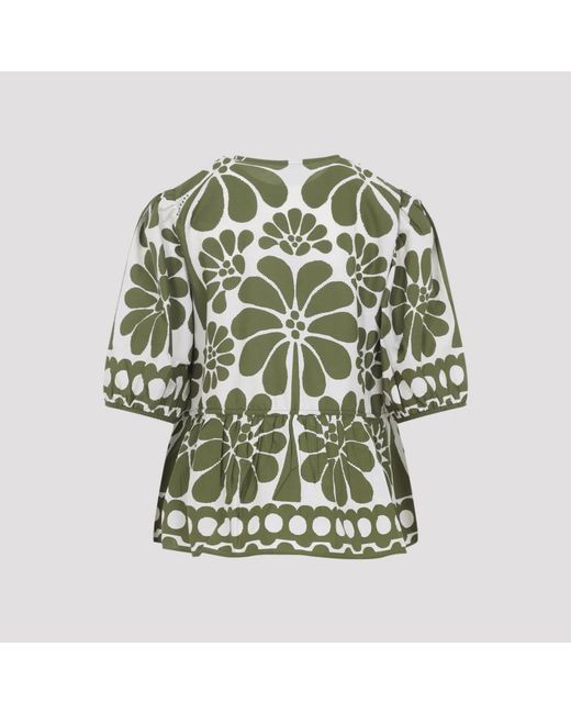 Farm Rio Green Blouses