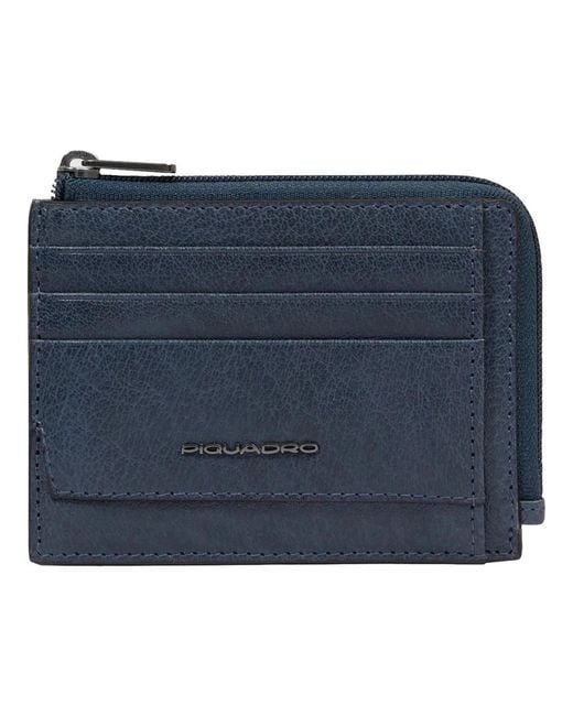 Piquadro Blue Wallets & Cardholders for men