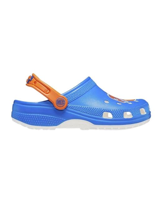 CROCSTM Blue New York Knicks Spezialdruck Clog