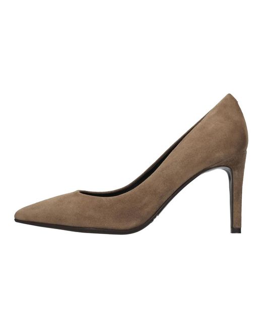 Barracuda Brown Wildleder-Pumps