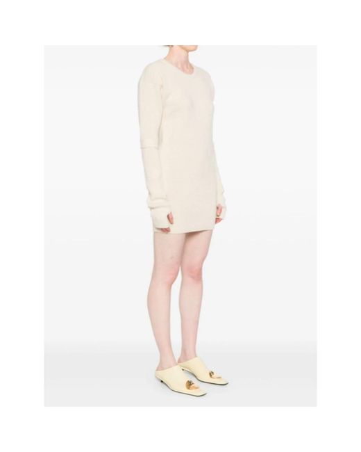 Lemaire White Short Dresses