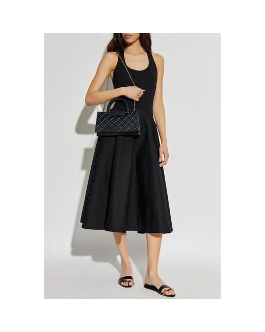 Midi Dresses Tory Burch en coloris Black