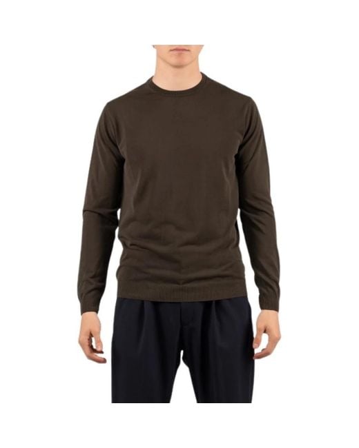 Daniele Fiesoli Black Cashmere Knitwear for men