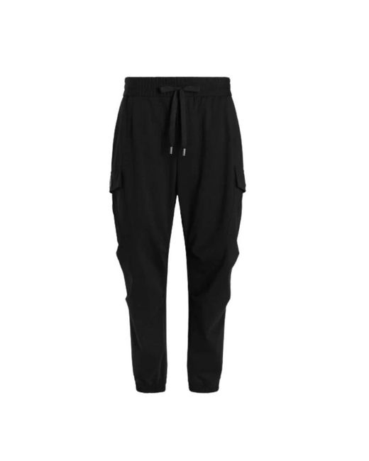 Dolce & Gabbana Black Sweatpants for men