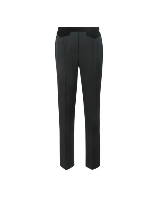 Giorgio Armani Black Slim-Fit Trousers
