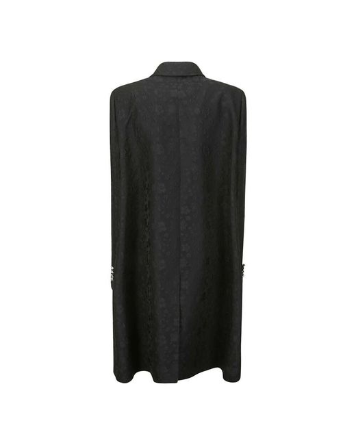 Single-Breasted Coats Lanvin de color Black