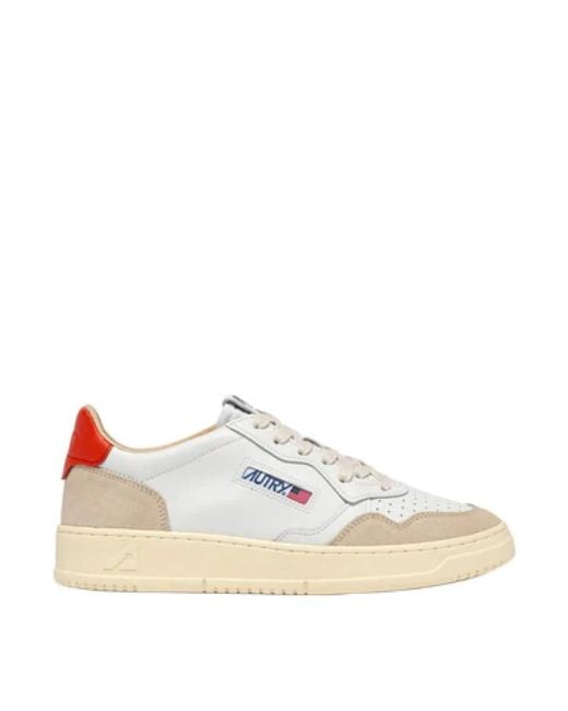 Autry White Sneakers for men