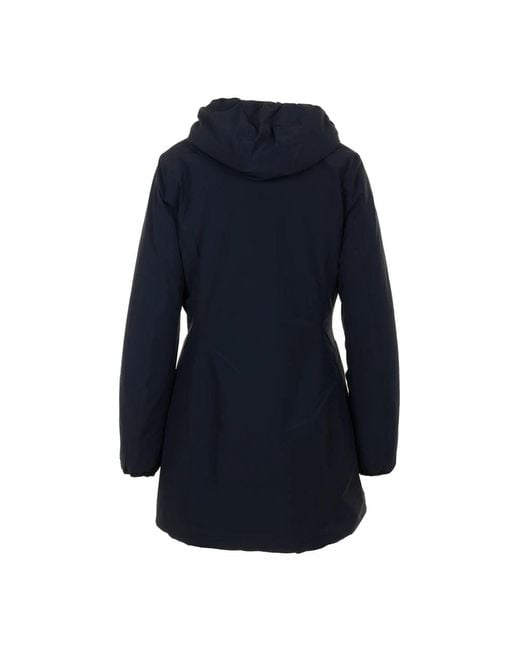 Cappotti caldi doppi di K-Way in Blue