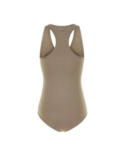 Ferragamo Stretch Bodysuit in het Brown