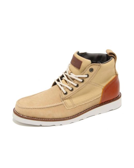 Quiksilver Natural Lace-Up Boots for men