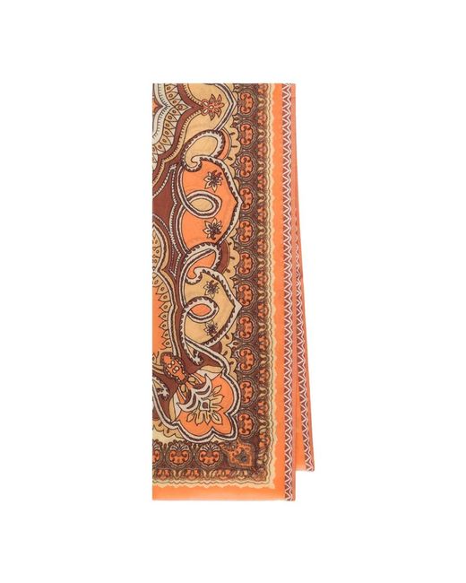 Maliparmi Orange Scarves