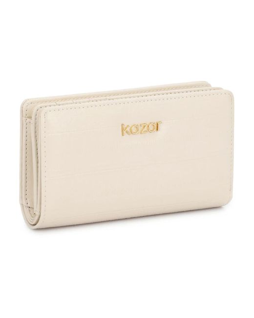 Wallets & Cardholders di Kazar in Natural