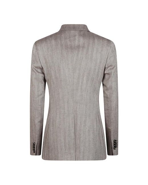 Tagliatore Gray Blazers