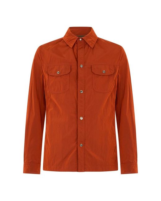 Moorer Orange Light Jackets for men