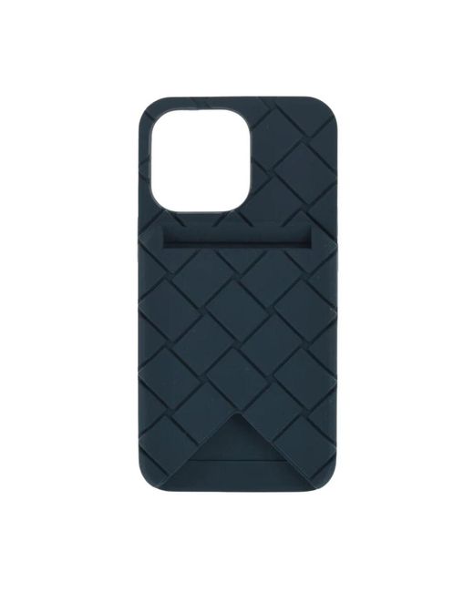 Bottega Veneta Stilvolle Iphone Pro Max Kartenhalter in Blue für Herren