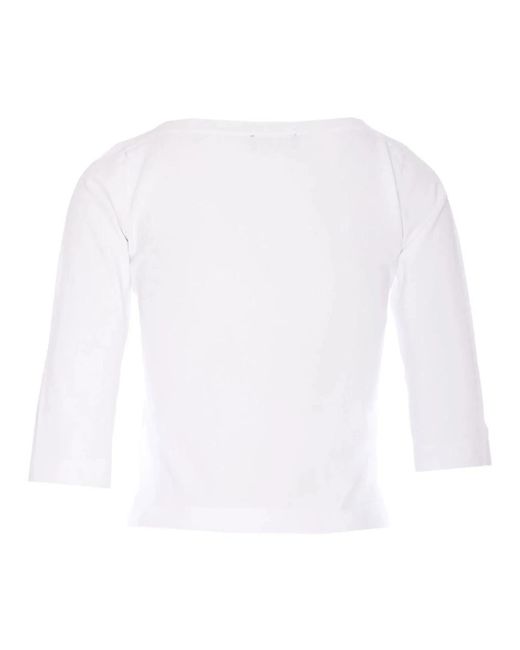 Roberto Collina White Long Sleeve T-Shirts